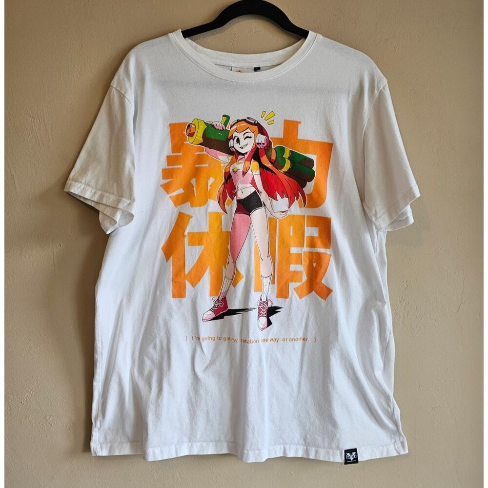 RARE Official Sunset Paradise Meggy Vacation Shirt 2021 sz L